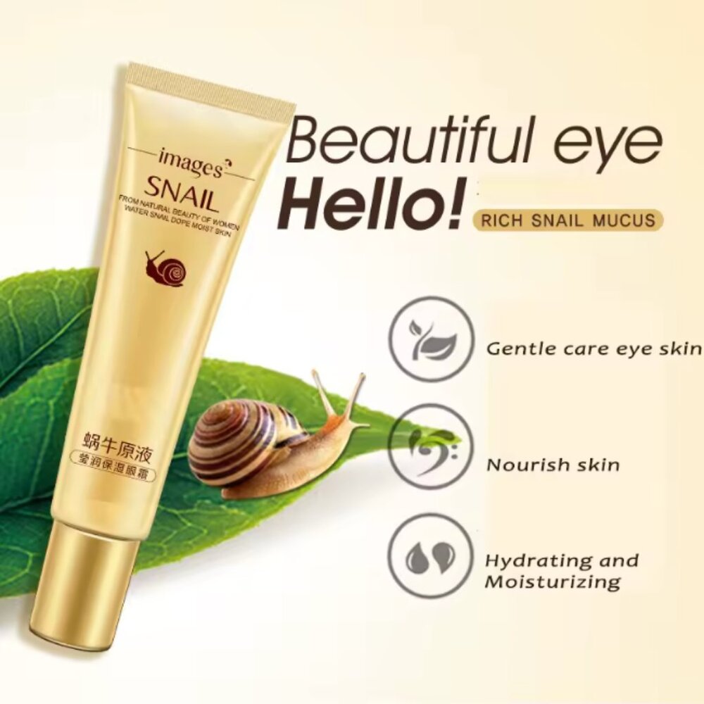 NWT Images Korean Skin Care Snail Eye Cream 0.71 oz